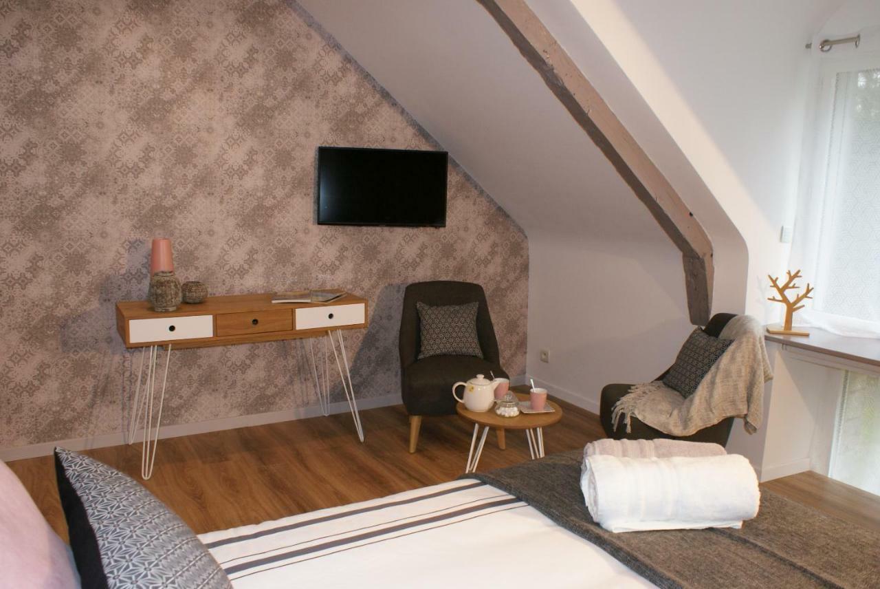 Bed and Breakfast Aux Agapanthes Pluherlin Exteriér fotografie